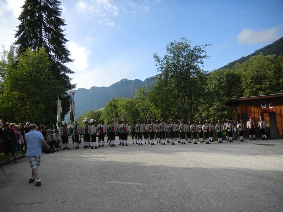 Das Bataillonsfest fand im Juli statt.