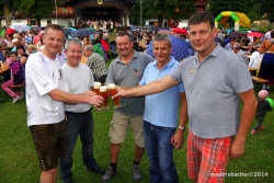 Mathias Sparer (Langlaufclub), Peter Larch (Schützengilde), Hubert Fahrmair (Schützenkompanie), Gerhard Haaser (HC-Liftstüberl), Wolfgang Rupprechter (Bergwacht)