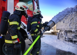 Herbstübung der Feuerwehr Kramsach