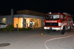 Die Feuerwehr Kramsach übte kürzlich für einen Zwischenfall im Krematorium