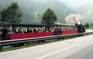 Die Achensee-Bahn ist ein Touristen-Magnet. Dir. Mag. Georg Fuchshuber würde die Bahn auch gerne im Winter fahren lassen – das ist aber kaum rentabel.