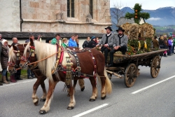 Prachtvoller Leonhardiritt in Kundl