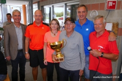 Gratulant Vize-Bgm Ing. Albert Margreiter, Marktmeister 2014: Georg Stöckl, Angelika Hauer, Franco Lella, Helmut Spitzenstätter, Gratulant EV-Kundl Obmann Klaus Kurz