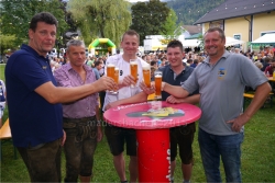 Wolfgang Rupprechter (Bergwacht), Gerhard Haaser (HC-Liftstüberl), Mathias Sporer (Langlaufclub), Daniel Holzknecht (Schützengilde), Hubert Fahrmair (Schützenkompanie)