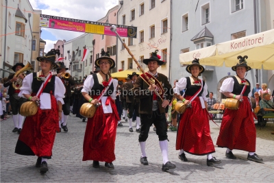 Traditionelles Bezirksmusikfest in Rattenberg