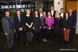 Bgm Anton Hoflacher, Niklas Schulz, Sophia Seewald, Anna Schneider, Vize-Bgm Ing. Albert Margreiter, Karin Doblander, Maria Knotz, Rupert Zierhofer, Gertrud Feiersinger, Vize-Bgm Michael Dessl, Andrea Margreiter, RR Walter Doblander