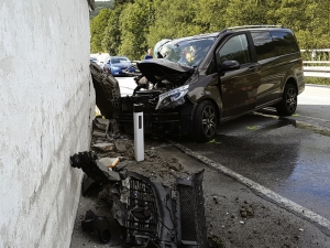 Zu zwei schweren Unfällen kam es am Sonntag, 22. Juli, auf der Achenseestraße. 