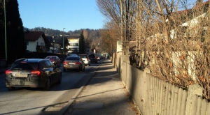 Staus ziehen sich durch ganz Kufstein.