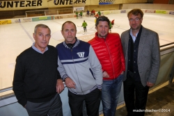 Sportlicher Leiter Bruno Schiestl, Trainer Günter Tomasini, Obmann Gerhard Maier, Präsident Josef Unterer