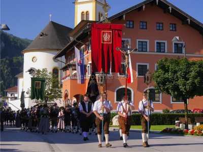 Maria Himmelfahrts-Prozession in der Pfarre Kundl
