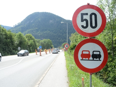 Bis Ende Oktober ist der Autobahn-Zubringer zwischen Kramsach und Brixlegg erschwert passierbar.