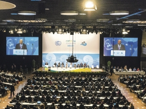 Die 23. Weltklima-Konferenz stand unter der Präsidentschaft der Fidschi Inseln. Diese sind akut vom Klima-Wandel bedroht.