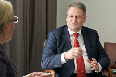 BM DI Andrä Rupprechter (ÖVP) schließt im ROKU-Interview politisches Engagement in Tirol aus.