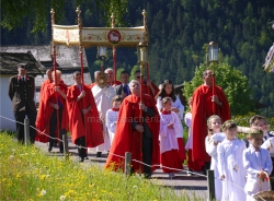 Fronleichnamstradition in der Pfarrgemeinde Brandenberg