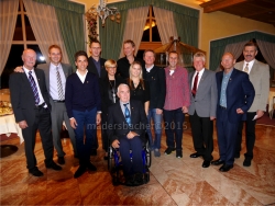 Dr. Rainer Salzburger, Dr. Hannes Salzburger, Thomas Rohregger, Kurt Einberger, Vize-Bgm Mag. Karin Friedrich, Engelbert Rangger, Markus Einberger, Nina Knapp,  Mag. Werner Margreiter, Gernot Parmann, Mag. Hannes Madersbacher, Hermann Mader, Sportausschussobmann GR Bernhard Zisterer