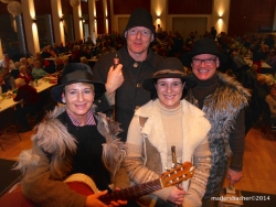 Musikalischer Höhepunkt auf der Kundler Seniorenweihnacht: Die Kundler Anklöpfler