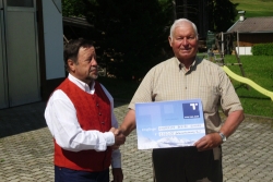 Hans Kirchmair, Obmann Kurt Kostenzer, Verein Kinderhilfe Bezirk Schwaz