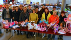 Team vom Tauschmarkt in Radfeld (Kindergarten Rattenberg, Pfarre Rattenberg/Radfeld, Gemeinde Radfeld)