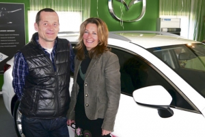V.l.: Firmenchef Christian Kruckenhauser mit Gattin Sandra.     