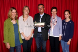 Renate Streiter (Leiterin Waldkindergarten Schwaz), Veronika Rinnergschwentner (Leiterin Waldkindergarten Breitenbach), LAbg Bgm Ing Alois Margreiter, Vize-Bgm Martina Lichtmannegger, GR Daniela Brandacher