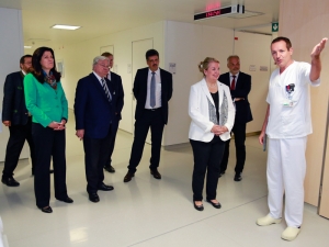 Besuch von Bundesministerin Mag. Beate Hartinger-Klein (FPÖ) im LKH Univ.-Klinikum Graz.  