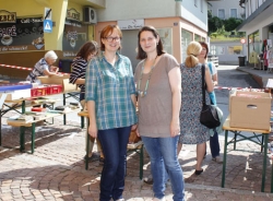 Michaela Noll und Mirjam Dauber vom jen.buch Team