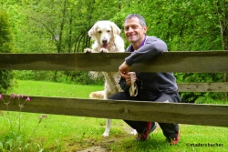 Gerhard Vallazza mit Miss Daisy: Crazy-Dog-Super-Team 2012