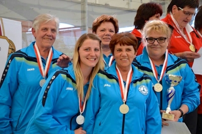 Erfolgreiche Damenmannschaft des STC-Bruckhäusl 